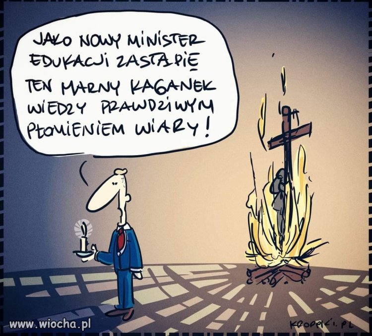 Tak się do tego spieszył ...
