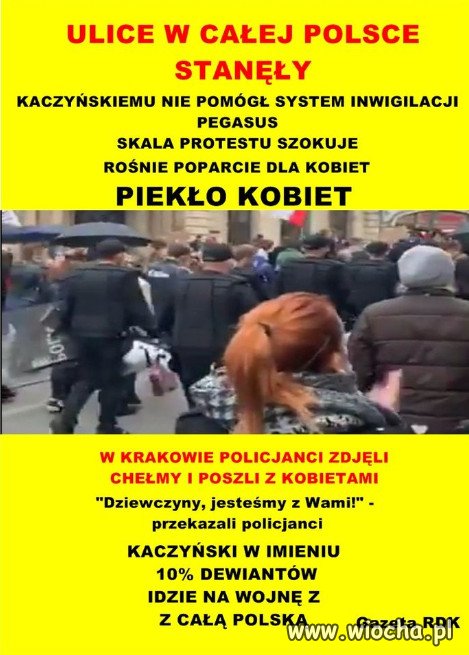 ULICE W CAŁEJ POLSCE STANĘŁY