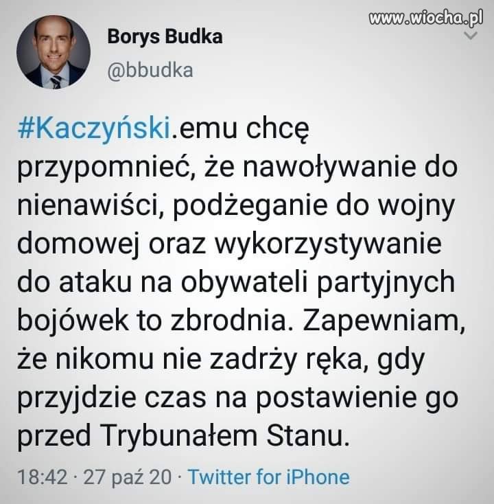 Już kiedyś im ręką zadrżała