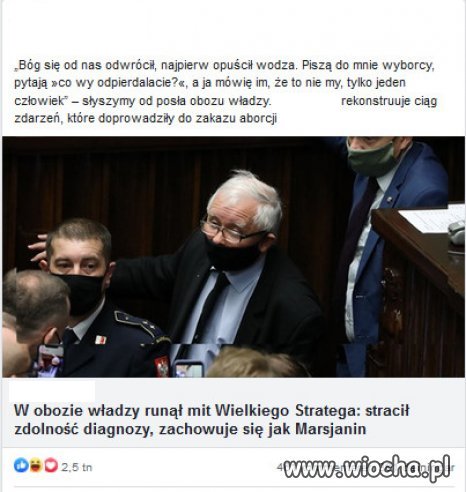 W obozie władzy runął mit Wielkiego Stratega: