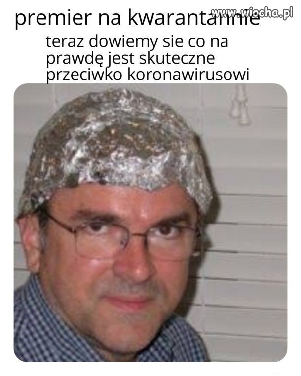 Premier na kwarantannie...