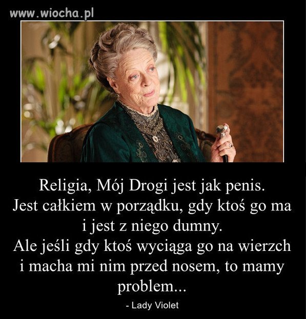 Lepiej nie można było tego ująć...