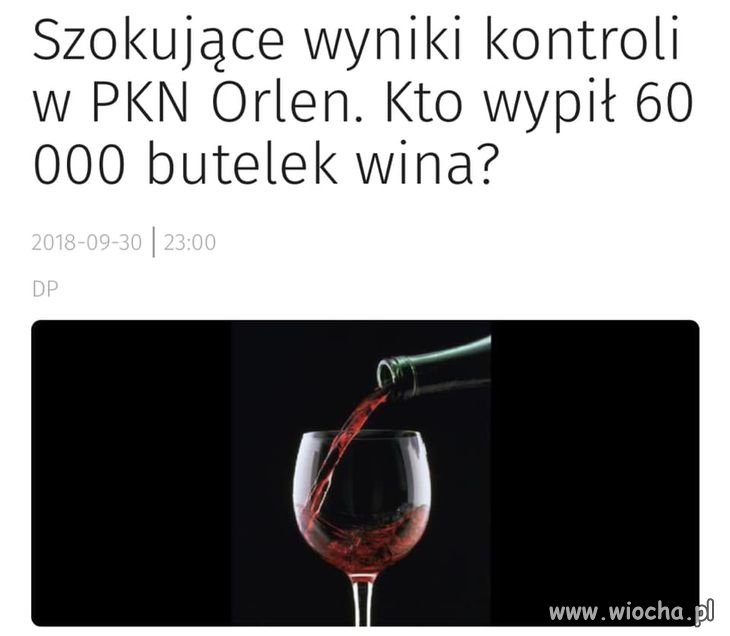 To musiało być dopiero tankowanie