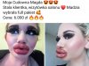 Osoba,która dla kasy oszpeciła klientkę 