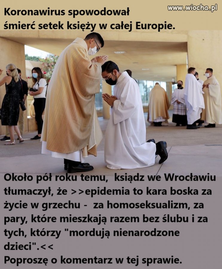 Epidemia to kara boska za życie w grzechu: 