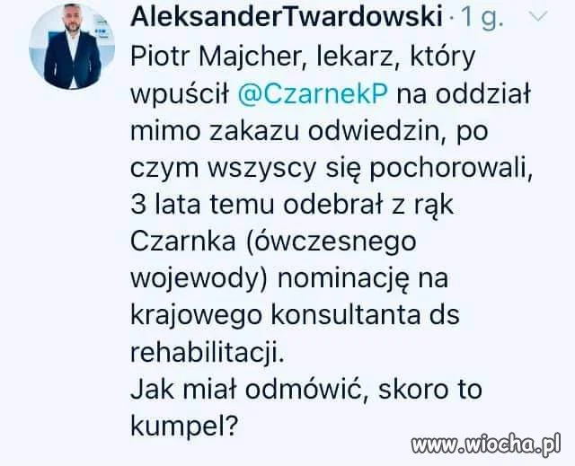 No jak miał odmówić?