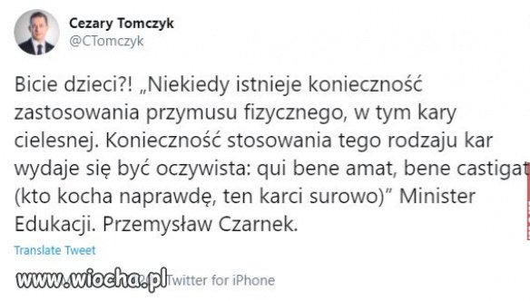 Rodzice go bardzo kochali.