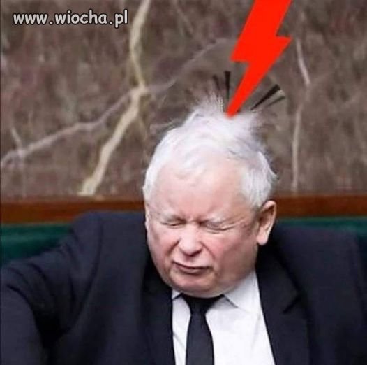 Grom z nieba.