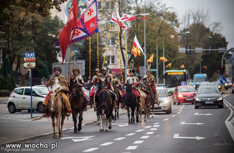 Z drogi śledzie...sołtys Kraśnika jedzie