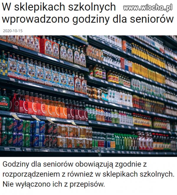 Babciu, sprawa jest ...