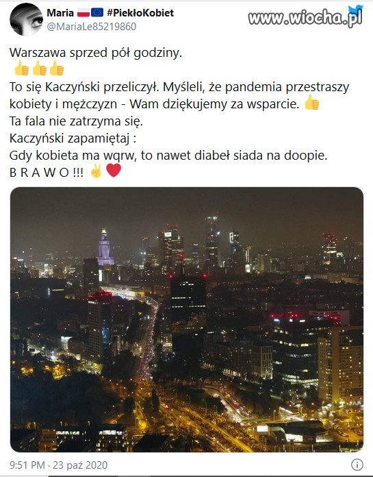 Narasta społeczny bunt przeciwko Kaczyńskiemu.