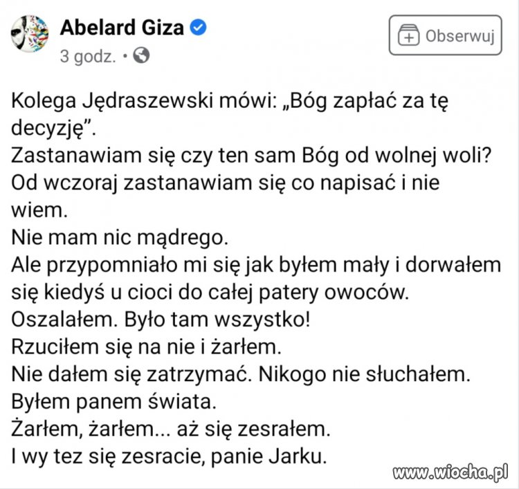 Oby jak najszybciej