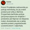 Niemiecka policja pomaga
