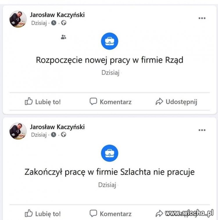 A u prezesa zmiany ...