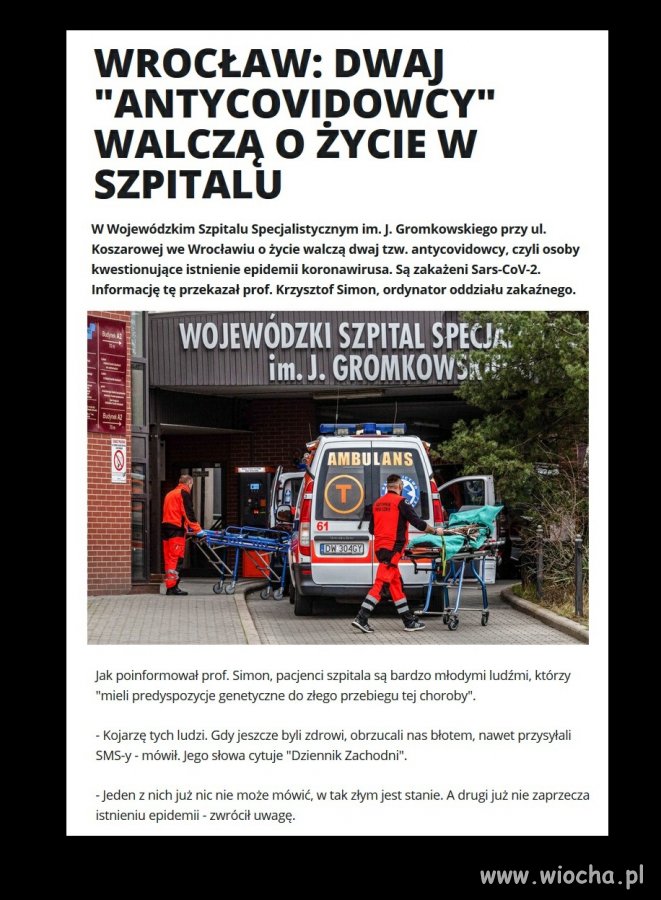 Głupota też może zabijać 