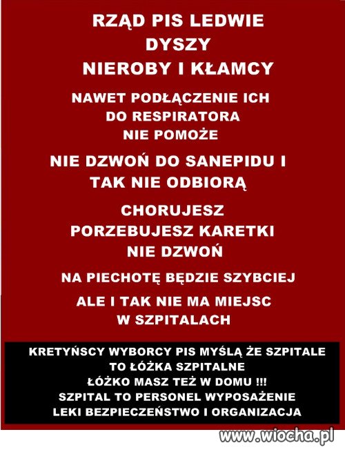 RZĄD PIS LEDWIE DYSZY