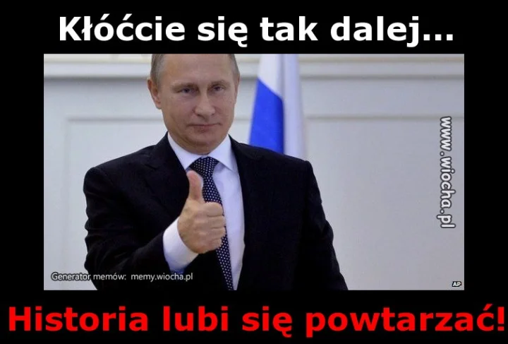 Kłóćcie się tak dalej...