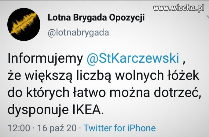 Łóżek dla chorych nie zabraknie