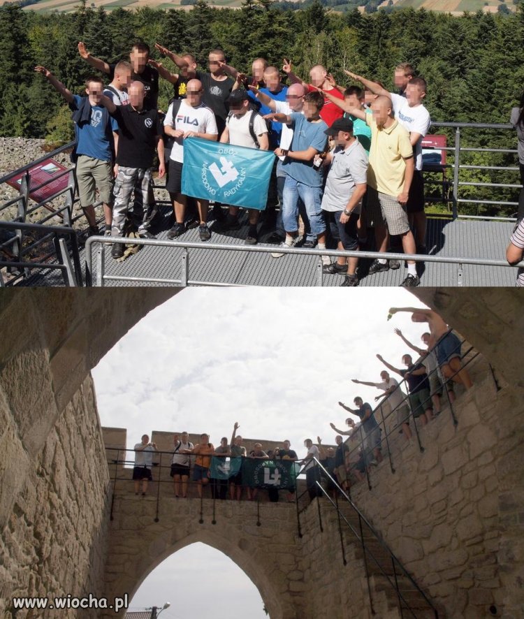 Tak się bawią wasi obrońcy kosciołów