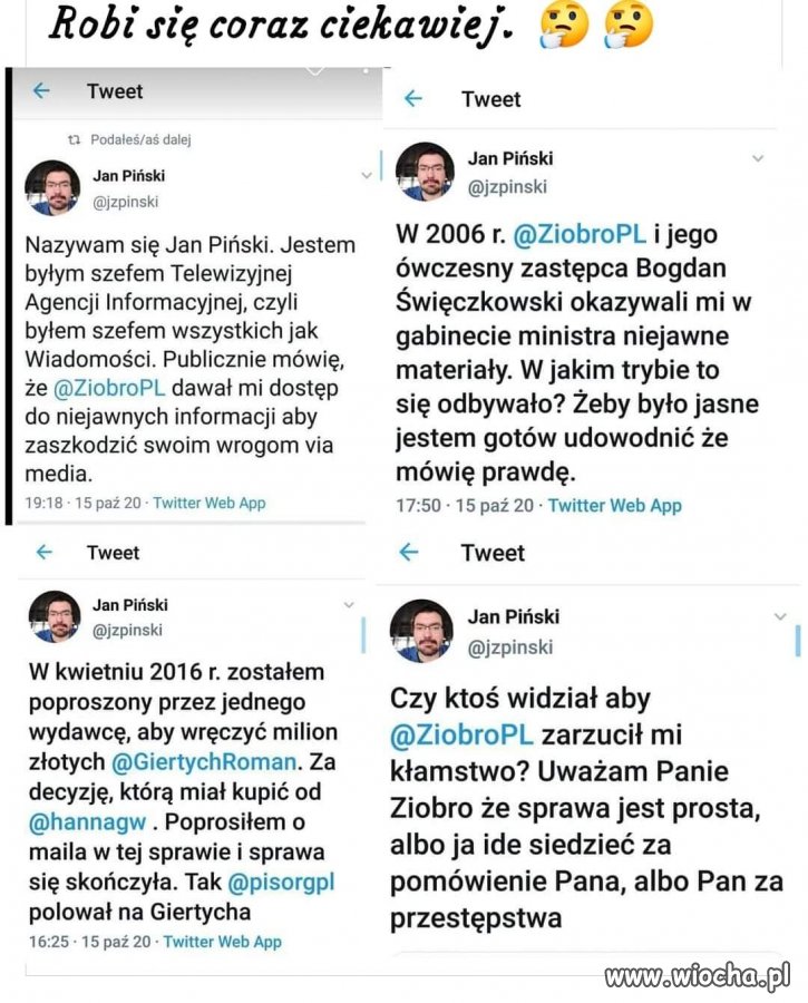 Robi się ciekawie