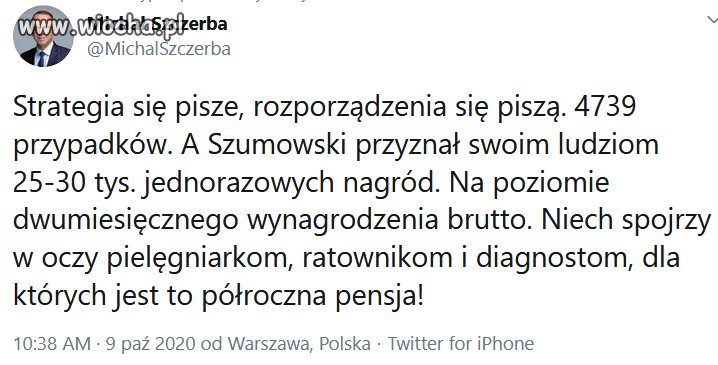 I te pieniądze po prostu się należały?