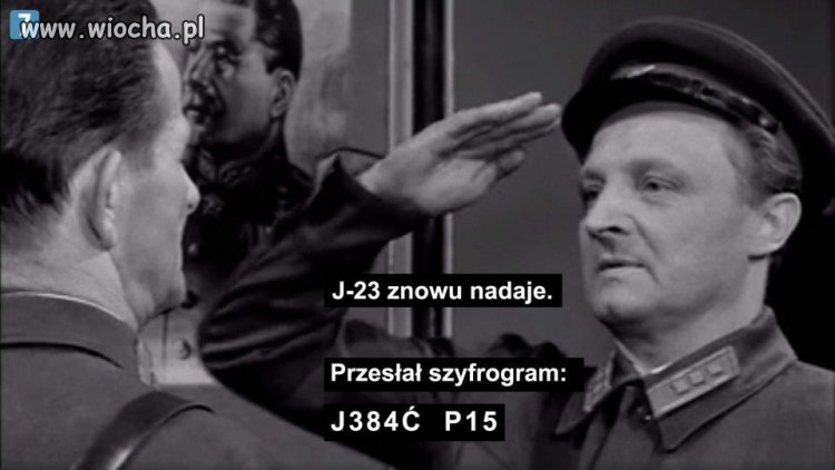 J-23 znów nadaje: