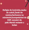 Wówczas naród wstanie z kolan