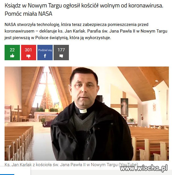 Nowa technologia w kościele...