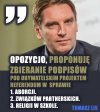 Opozycja śpi. Mocno śpi 