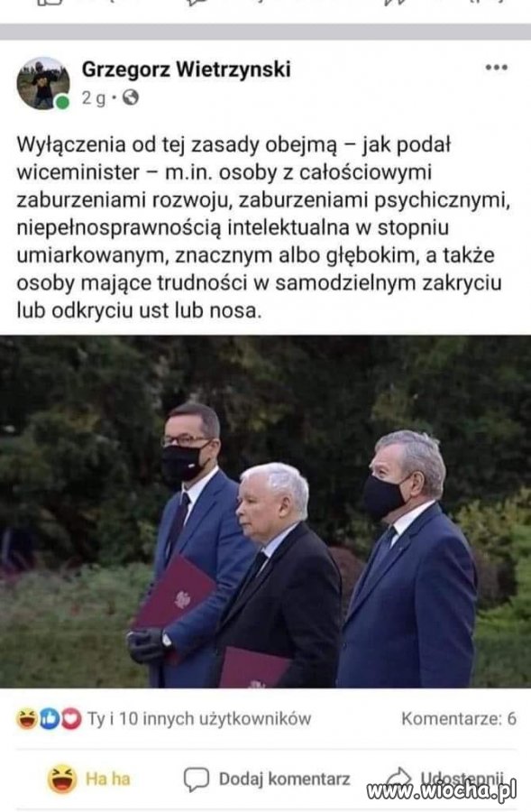 Z cyklu kto nie musi zakrywać ust