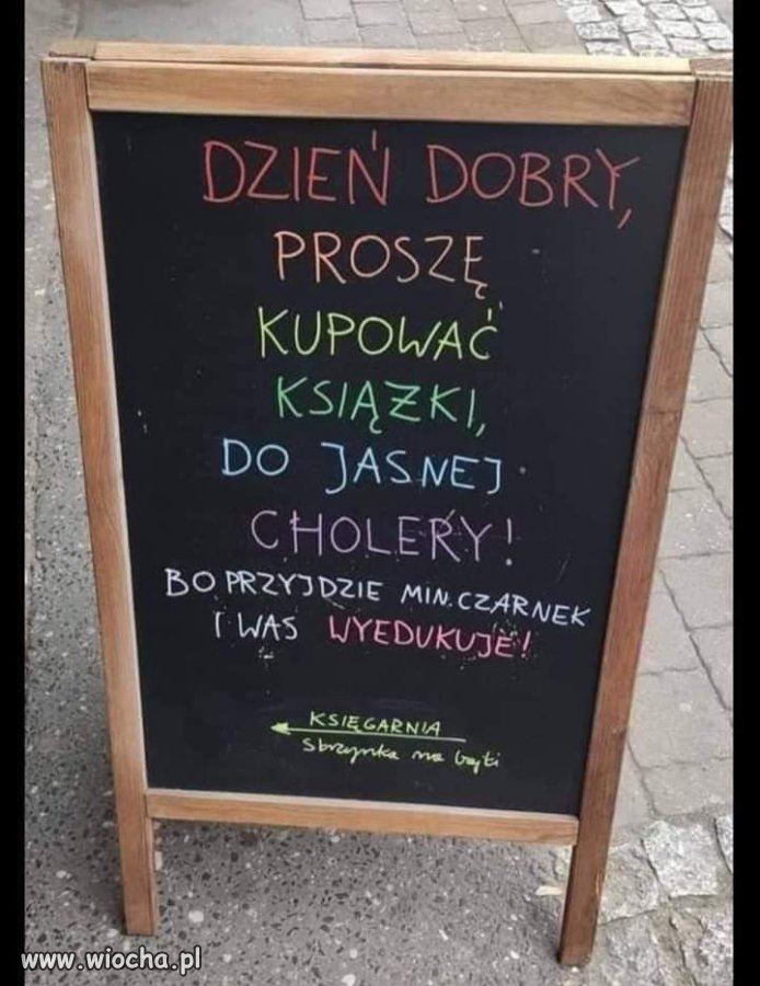 Zachęta do zakupu książek