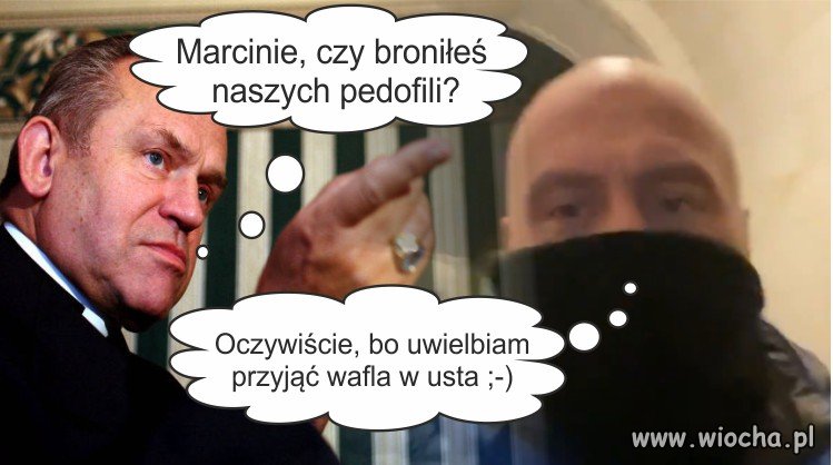 Wzorowy obrońca pedofili