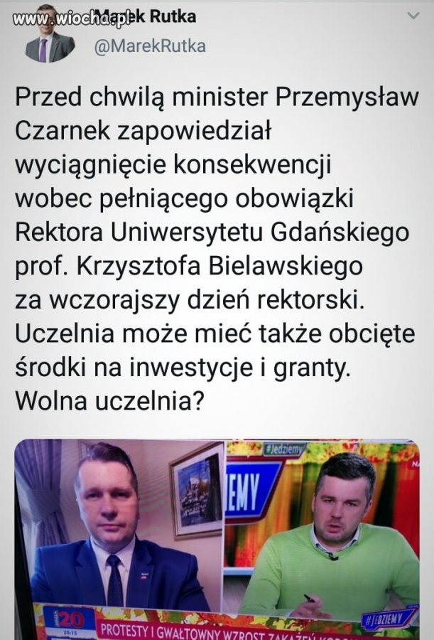 No i zaczyna się karanie