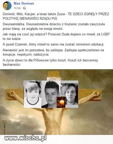Dominik, Milo, Kacper, a teraz także Zuzia