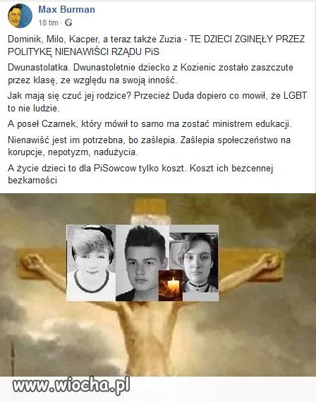 Dominik, Milo, Kacper, a teraz także Zuzia