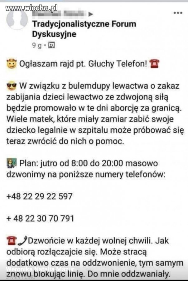 Prawackie szambo idzie za ciosem