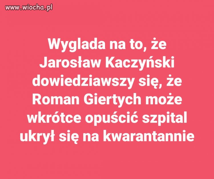 Przyczyna kwarantanny?