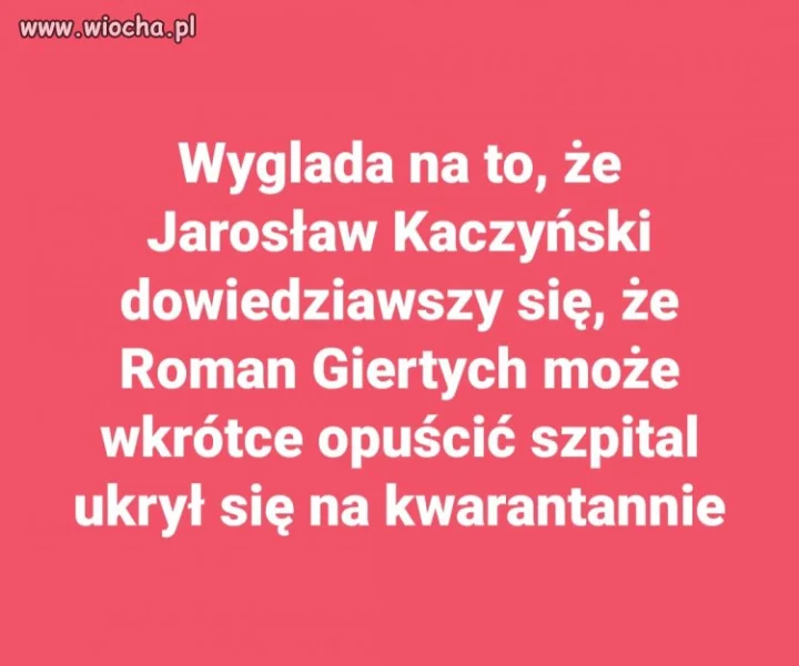 Przyczyna kwarantanny?