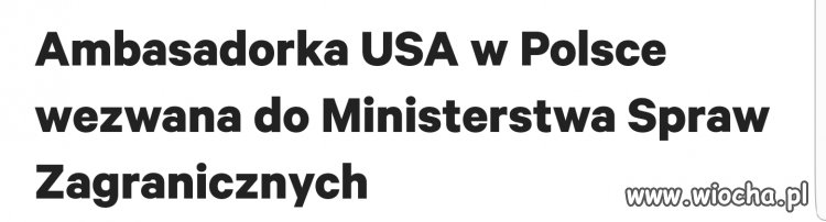 Dzisiaj Ona jutro Trump