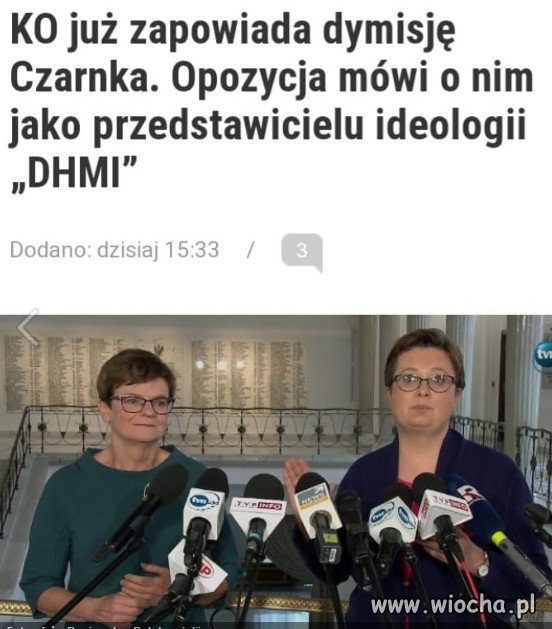 Pan Czarnek jest typowym przedstawicielem ideologii DHMI.
