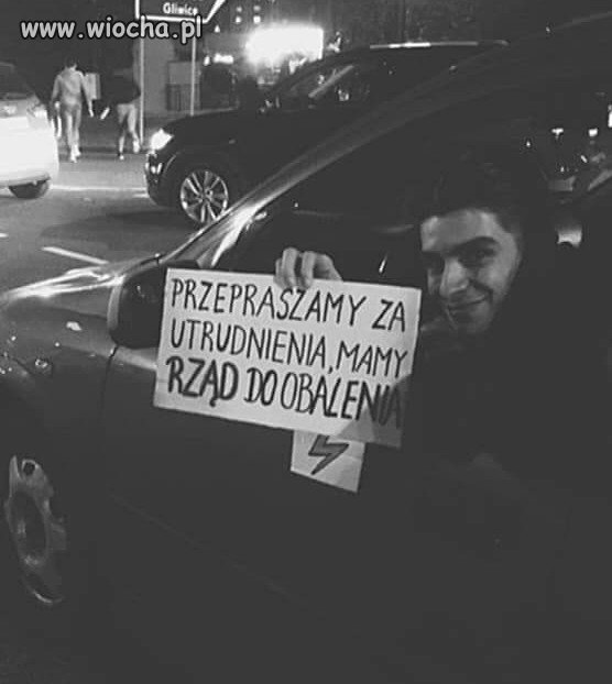 Kierowcy protestują