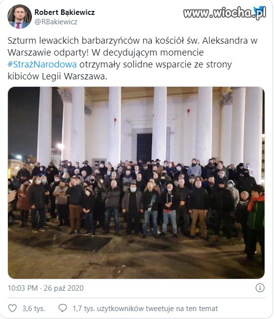 Obrona kościołów przed hordą barbarzyńców 
