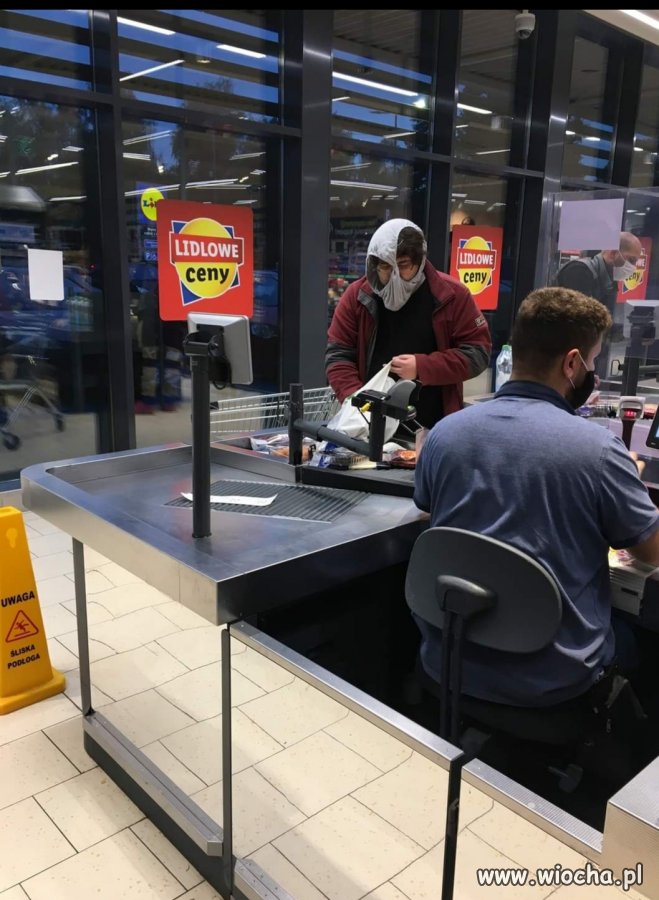 XXI wiek... środek Europy... Małopolska - Lidl...