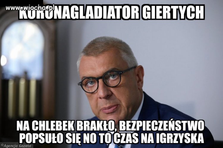 Czyżby pierwsze głodowe igrzyska po pisiemu?