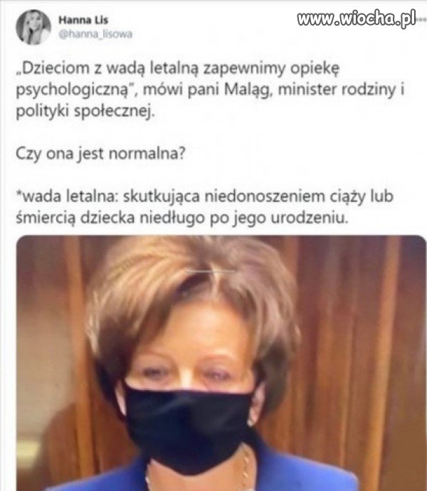 Minister rodziny jakiego mamy..