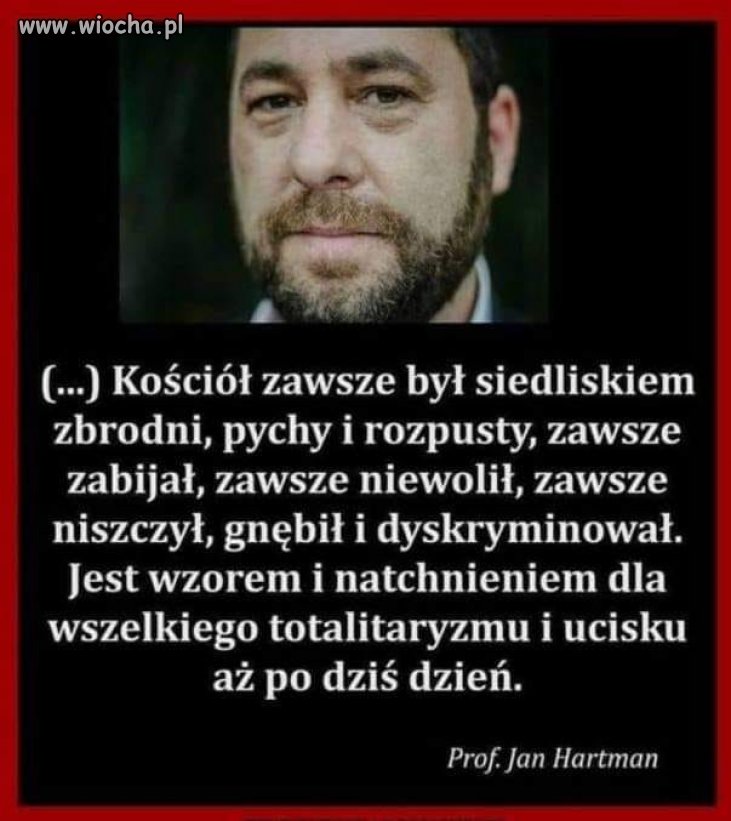 Oto katolicka kościelna sprawiedliwość. 
