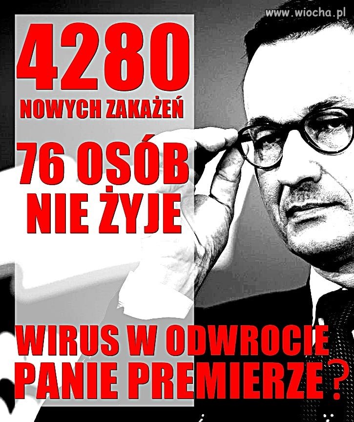 Tak się odwrócił, że aż strach ...