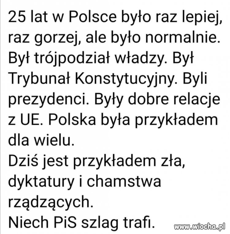 Nie, nie tak szybko. 