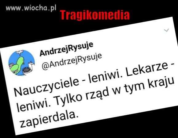 Tragikomedia.