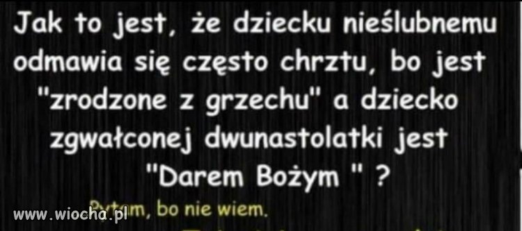 No właśnie jak to jest.